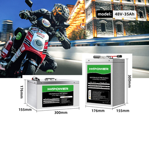 전기 세발 자전거 오토바이 맞춤형 NMC lipo 배터리 48 V 60V 72v 34Ah 35Ah 70Ah 48 볼트 리튬 이온 배터리 팩 - Product Image 1