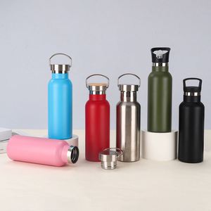 Custom Large Capacity Thermos Portable Outdoor Sports Double-Layer Vacuum Insulated Hand-Held Water <b>Bottle</b> Flask - Product Image 5