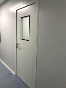 Portes de salle d'opération manuelles en acier inoxydable ignifuge très appréciées pour les établissements de santé - Product Image 6