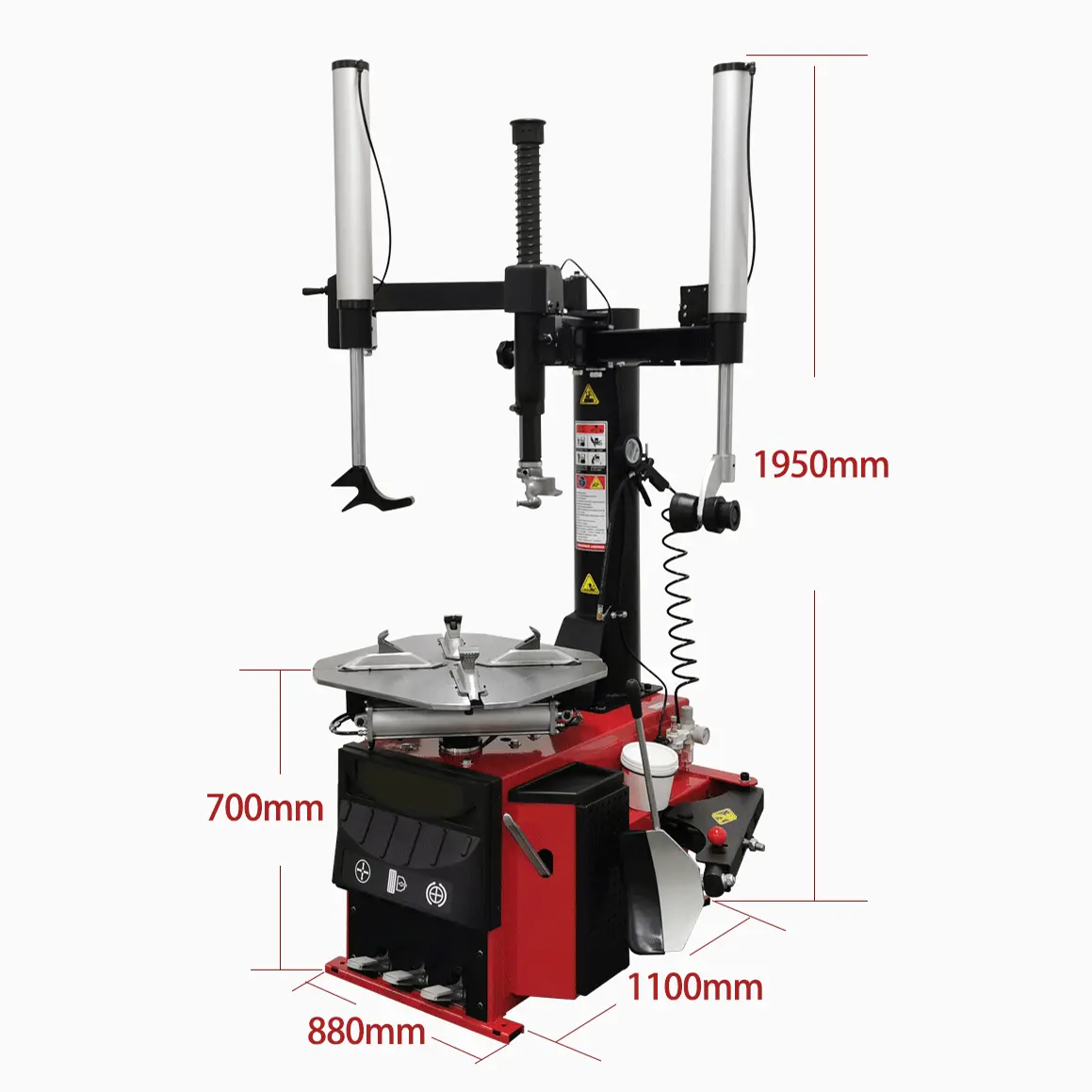 Lastik değiştirme tamir garajı için araba servis istasyonu ekipmanları lastik değiştirme makinesi