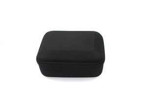 Étui de rangement carré en EVA avec logo personnalisé, étui rigide pour sèche-cheveux, portable, résistant à l'usure, fermeture à glissière, grande capacité, sac à outils étanche - Product Image 4