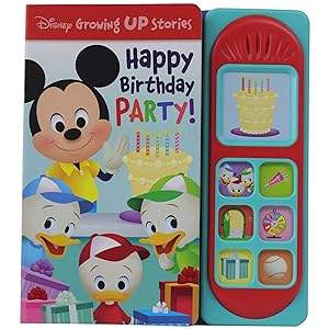 Joyeux anniversaire avec <span class=keywords><strong>Mickey</strong></span> Mouse 7 boutons livre sonore livre sonore <span class=keywords><strong>interactif</strong></span> pour enfants - Product Image 4