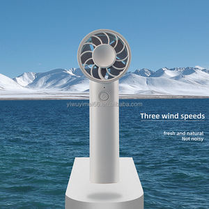 Ventilador Turbo recargable por USB portátil, Mini ventilador de lectura de pantalla portátil <span class=keywords><strong>para</strong></span> uso en exteriores, regalo perfecto <span class=keywords><strong>para</strong></span> niños, coche y <span class=keywords><strong>novia</strong></span> - Product Image 5