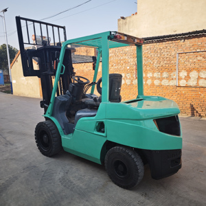 Pre-Owned Mitsubishi 3.5t 3-Stage Forklift Low Operating Hours Well-Maintained Heavy Duty <b>Material</b> <b>Handling</b> Equipment 2022 Model - Product Image 4