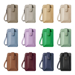 2025 New Products Recycled Stylish Lock Pouch Crossbody Shoulder Ladies Mobile <strong>Phone</strong> <strong>Bags</strong> With Leather Strap - Product Image 2