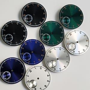 Accessoires personnalisés, cadran de montre en laiton à motif Sunary et motif CD, diamètre 37 mm pour <span class=keywords><strong>mouvement</strong></span> <span class=keywords><strong>ETA</strong></span> <span class=keywords><strong>6497</strong></span> et Seagull 3600 - Product Image 1
