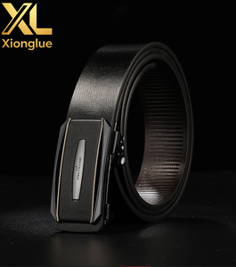 Stock Fast Delivery Toothless Men's Business Versatile Casual Automatic Alloy Plastic Letter Solid Pattern <b>Trouser</b> <b>Belt</b> Simple - Product Image 4