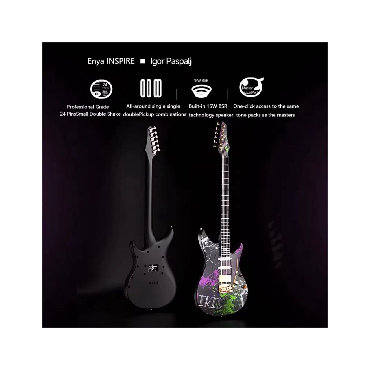 USA DDP | IRIS-Enya Inspire Smart Electric Guitar-Igor Paspalj for