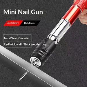Pistolet à clous tout acier authentique, silencieux, pour décoration, agrafeuse fixe, outil de plafond, livraison rapide TikTok - Product Image 5