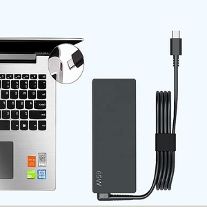 <span class=keywords><strong>Adaptateur</strong></span> d'alimentation USB-C 65W avec chargeur QC3.0 5V/3A pour ordinateur portable Lenovo/<span class=keywords><strong>HP</strong></span>/Apple/Asus/Acer US/EU/AU Plug, certifié CE/FCC/BIS - Product Image 3