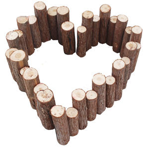 Clôture à fleurs en bois naturel de <span class=keywords><strong>sapin</strong></span>, vente en gros, jardin d'extérieur, petite clôture en bois, - Product Image 2