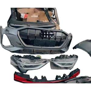 Convient pour pare-chocs avant, filet central de phare et raccords de buse avant du faisceau anti-collision des pièces de démontage <span class=keywords><strong>Audi</strong></span> <span class=keywords><strong>etron</strong></span> - Product Image 1