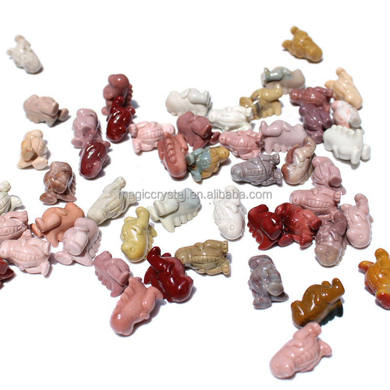 手工雕刻天然阿拉善玛瑙碧玉雕刻阿拉善小型恐龙| Alibaba.com