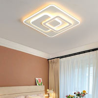 Lámpara de Techo LED de Hierro Dorado y Acrílico, Estilo Nórdico, Simple y Creativo, para Balcón, Pasillo, Corredor, Sala de Estar