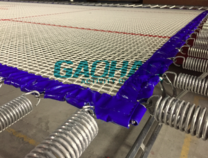 Red de Trampolín Gaohao, Aprobada por la FIG, <span class=keywords><strong>para</strong></span> Competición, <span class=keywords><strong>Cama</strong></span> de Trampolín de 428x214 cm, <span class=keywords><strong>Cama</strong></span> de Salto de Nailon de 4x4 mm con Barras de Arco - Product Image 6