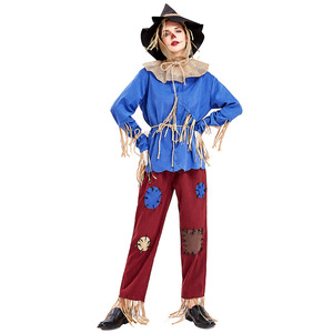Idee per Costumi Sexy <span class=keywords><strong>da</strong></span> Pirata per Donna, Costume <span class=keywords><strong>da</strong></span> Spaventapasseri per Halloween - Product Image 4