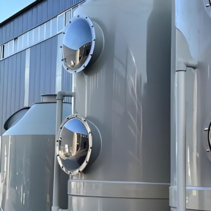 Tiên tiến thân thiện với môi ngang ướt Scrubber mới ô nhiễm không khí hệ thống kiểm soát cho bụi fume Loại Bỏ Nhà máy sản xuất - Product Image 6