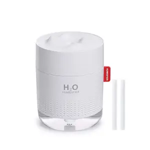 Sạc Không Dây Mát Mist Fogger Núi Tuyết Mini Xách Tay Xe Tạo Độ Ẩm Khuếch Tán 500Ml Siêu Âm H2O Độ Ẩm Không Khí