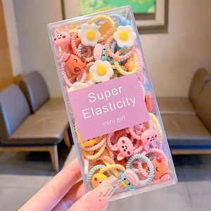 아기 엄지손가락 머리띠 작은 헤어피스 어린이 고무줄 여자 아기 머리끈 높은 탄성 헤어밴드 - Product Image 5