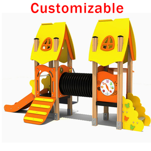 EN 1176 Toboggan en plastique antidérapant pour enfants dans l'aire de jeux de la maternelle - Product Image 5