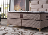 Ensembles de Chambre d'Hôtel Modernes avec Rangement, Lits Simples, Queen, King Size et Doubles, Base en Bois