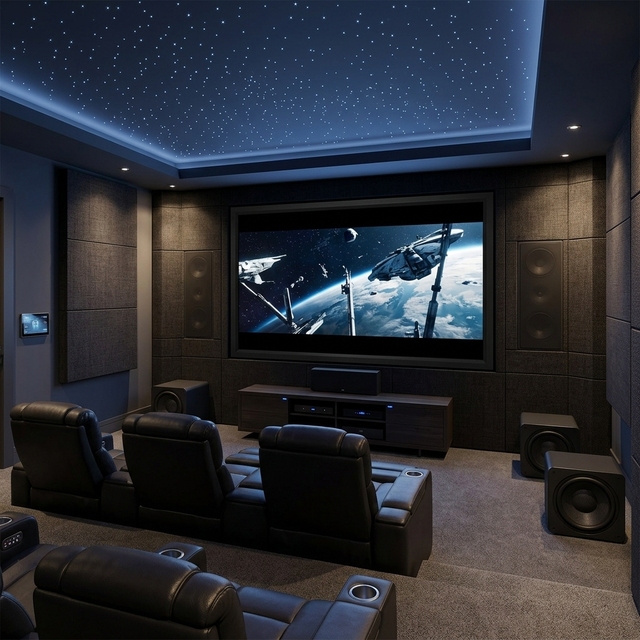 Customized Home Theater System, High-end Metal Speakers, Professional Cinema System Design Plan, Power Amplifier Price Quotation