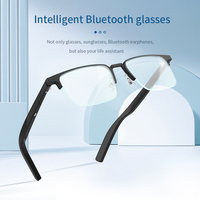 Lunettes Intelligentes IA sans Fil à Paire Libre pour Appels Mains Libres, Lentilles Magnétiques à Remplacement Rapide, Lecteur de Musique, Appels Téléphoniques, Contrôle Tactile et Vocal
