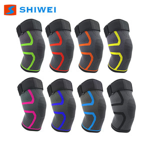 Shiwei <b>Knee</b> <b>Support</b> <b>Brace</b> Breathable Compression Protection For Sports Fitness Running Cycling Hiking Unisex Universal Fit - Product Image 5