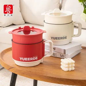 Yuedisi Usine Dortoir Électrique Hot Pot Marmite Multi Électrique Antiadhésif Portable Pot De Nouilles