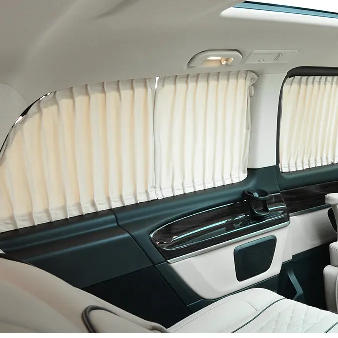 豪華なMPVカーテンはVITO/VIANO/Vクラスの車のための太陽UV保護車の窓カーテンをカスタマイズします