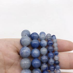 Nuovi arrivi monili blu zaffiro della pietra preziosa naturale perline blu perline di pietra per monili che fanno (AB1701) - Product Image 4