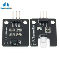 Módulo Sensor Transmisor y Receptor Infrarrojo IR AITEWIN ROBOT 38kHz SMD para Robótica y Bloques de Construcción Electrónicos