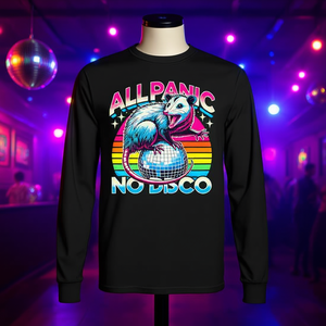 T-shirt All Panic No Disco Opossum a maniche lunghe per adulti taglia piccola - Product Image 3