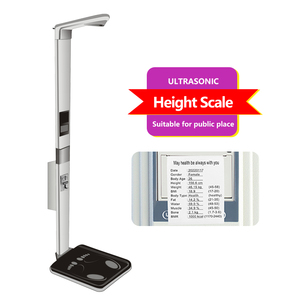 Báscula de Altura y Peso que Funciona con Monedas, Rango de Medición de 3-200 kg para Adultos y Niños - Product Image 1