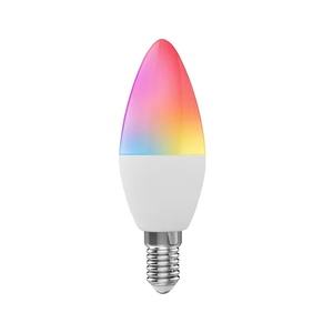 Miglior prezzo di controllo vocale 5W E14 RGBCW Tuya Wifi Smart <span class=keywords><strong>lampadina</strong></span> musica candela <span class=keywords><strong>lampadina</strong></span> Led con Smart Life APP PST-WFC37 - Product Image 1