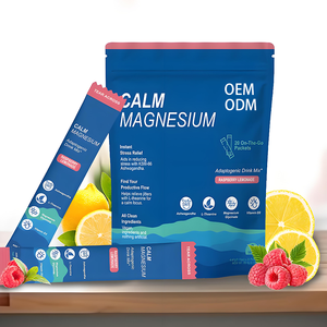 OEM Adaptogen Drink Powder Calm Formula, Mezcla de Bebida en Polvo con KSM66 Ashwagandha, Magnesio y Vitamina D3 Vegana - Product Image 1