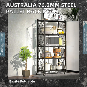 Estante de paleta escalonado de acero plegable de 76,2mm estilo australiano, nuevo Clip de seguridad para apilar bastidores y estantes - Product Image 3