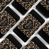 Logotipo personalizado de fábrica, puntas de uñas naturales, sin curva C, cubierta completa, puntas de uñas de ataúd transparentes, 168 unids/caja