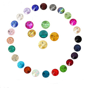 Base en laiton brut super épaisse Lucky, sertissage à griffes en laiton, 3 grammes par pièce, Rivoli en cristal à dos pointu 10mm 12mm 14mm pour bijoux - Product Image 6