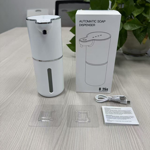 <span class=keywords><strong>Distributeur</strong></span> de savon en <span class=keywords><strong>gel</strong></span> moussant <span class=keywords><strong>mural</strong></span> sans contact M1, alimenté par batterie USB, rechargeable, portable, pour hôtel, certifié CE - Product Image 6
