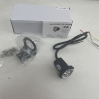 Feux stroboscopiques LED dissimulés 12-24V DC IP69K étanches 4x3W LED ECE R10/R65 CE Ambre/Bleu/Blanc/Vert/Rouge -30°C +60°C Garantie 1 an
