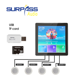 Pw4425b + 4cr410 Đa Chức Năng Thông Minh Nền Âm Nhạc Hệ Thống Âm Thanh Mini Trong Tường Khuếch Đại Âm Nhạc Trung Tâm Với Loa Thiết Lập - Product Image 2