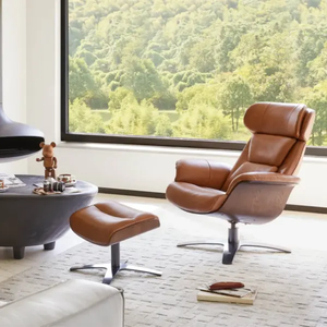 Poltrona Singola Italiana in Pelle Colore a Scelta Poltrona Relax per Arredamento Semplice e Moderno per <span class=keywords><strong>Casa</strong></span> Soggiorno Casual Appartamento - Product Image 6