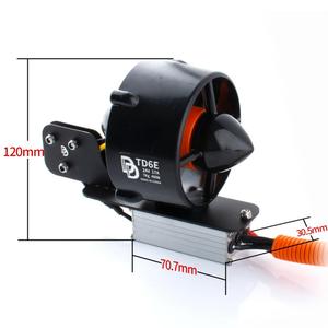<span class=keywords><strong>Propulseur</strong></span> <span class=keywords><strong>sous</strong></span>-<span class=keywords><strong>marin</strong></span> TD6E 24V 400W, moteur sans balais avec télécommande, poussée de 7 kg, étanche IP68 pour ROV, kayak, bateau, planche de SUP - Product Image 5