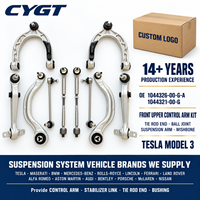 Kit de pièces automobiles OE 1044326-00-G-A/1044321-00-G : Rotule de biellette de direction, rotule de suspension, bras de suspension supérieur avant pour Tesla Model 3