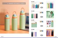 Botol Termos Desain Baru, Cangkir Mobil, Mug Kopi, Botol Olahraga, Ketel Termal, Botol Pintar dengan Layar Temperatur, Botol Vakum Olahraga