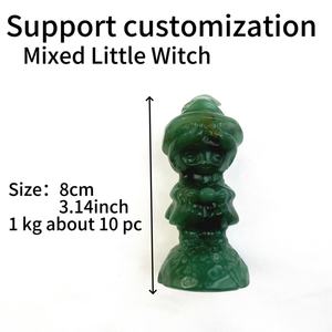 ผลิตภัณฑ์ใหม่ คริสตัลพลังงานธรรมชาติ หินออบซิเดียนดำขัดเงา งานฝีมือแม่มด อะเมทิสต์ฝัน สำหรับตกแต่ง - Product Image 2