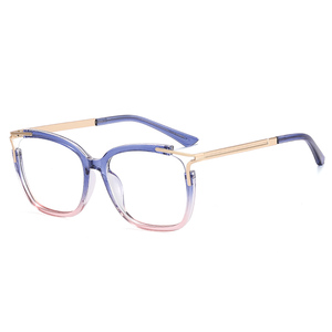 MS 92319 Thời Trang Kính Nữ Tr90 + Kim Loại Kính Khung Chống Ánh Sáng Màu Xanh Ống Kính Kính Quang Học Cho Dropshipping - Product Image 4