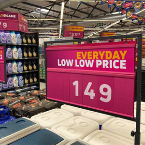 Hookei для супермаркета, пластиковая рамка для рекламных вывесок - Product Image 2