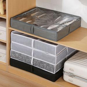 12 Paires de Boîtes de Rangement pour Chaussures Sous le Lit, Organisateur de Rangement de Chaussures pour Placard, Boîte de Rangement de Chaussures avec Couvercle Transparent - Product Image 6